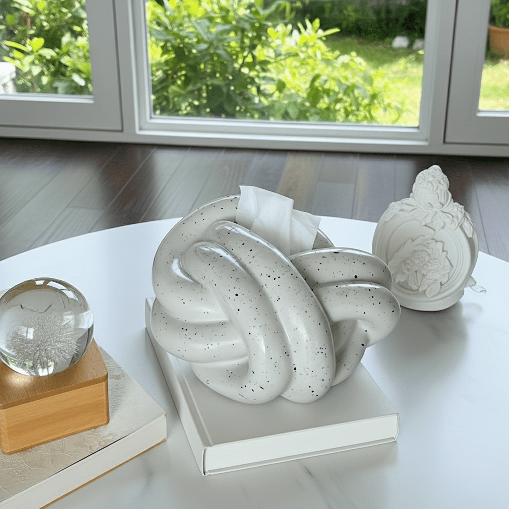 Hom & Ember – Swivel Tissue Holder for a Stylish Touch - Hom & Ember