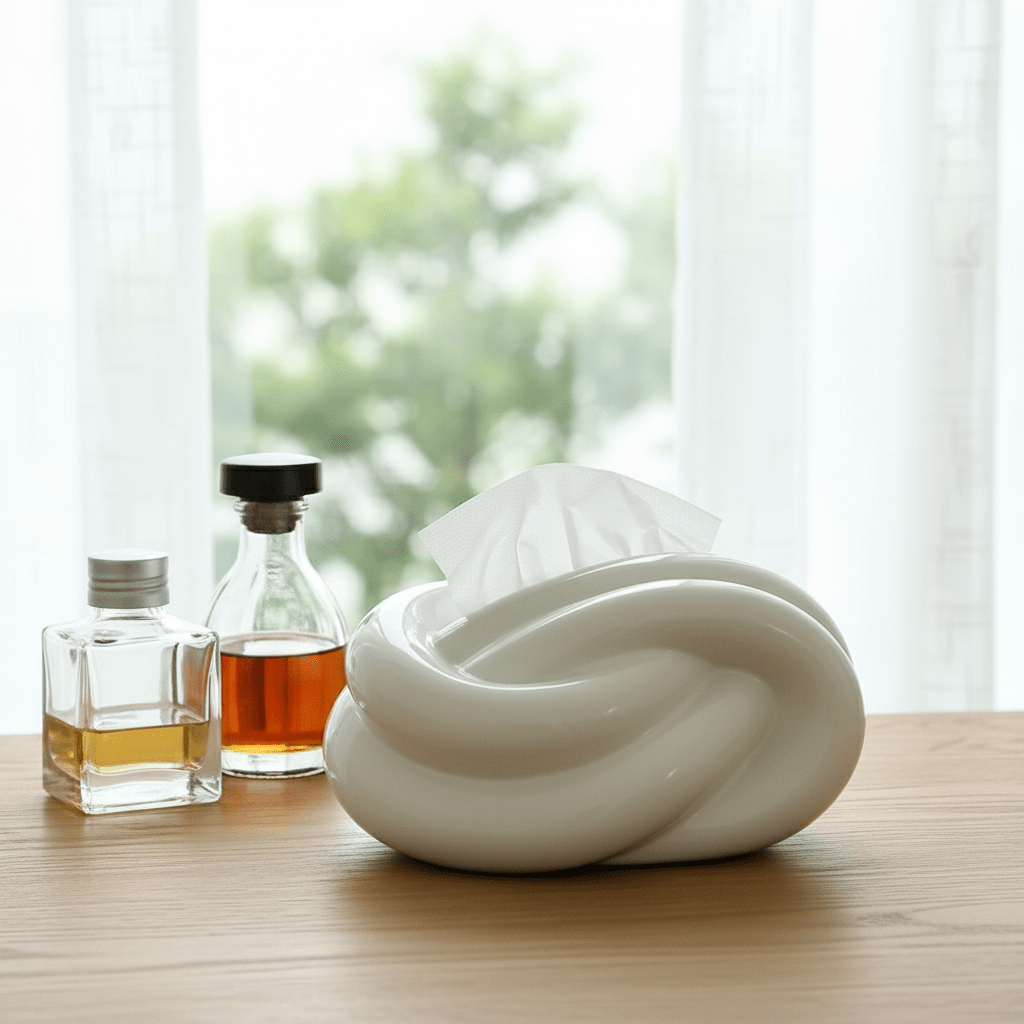 Hom & Ember – Swivel Tissue Holder for a Stylish Touch - Hom & Ember