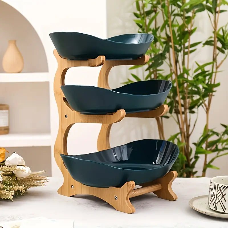 Hom & Ember – Tiered Fruit Stand - Hom & Ember