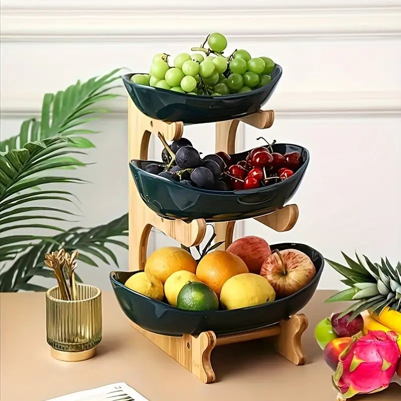 Hom & Ember – Tiered Fruit Stand - Hom & Ember