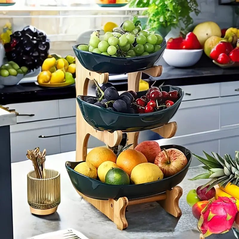 Hom & Ember – Tiered Fruit Stand - Hom & Ember