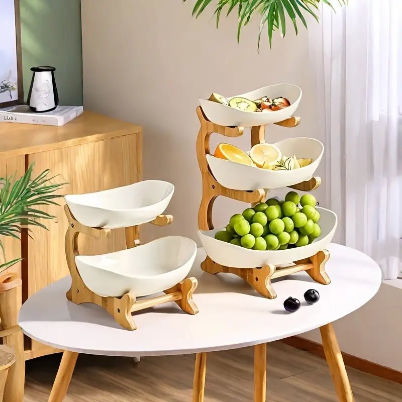 Hom & Ember – Tiered Fruit Stand - Hom & Ember