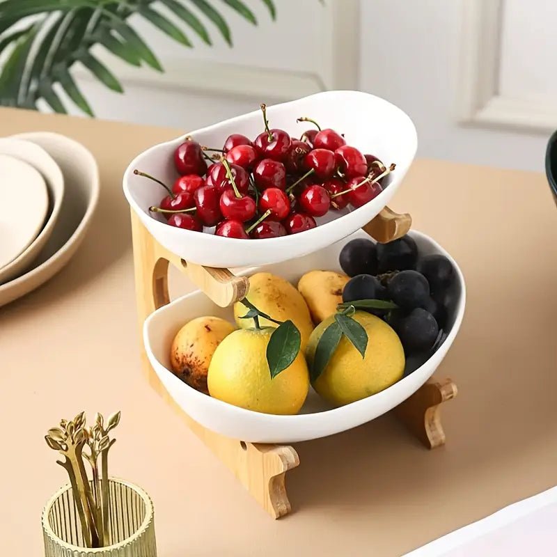 Hom & Ember – Tiered Fruit Stand - Hom & Ember
