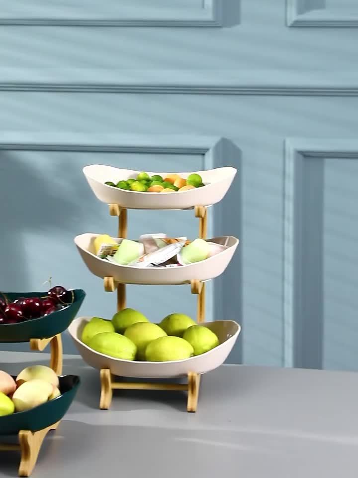 Hom & Ember – Tiered Fruit Stand - Hom & Ember