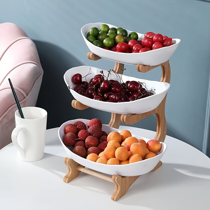 Hom & Ember – Tiered Fruit Stand - Hom & Ember