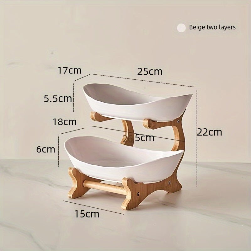 Hom & Ember – Tiered Fruit Stand - Hom & Ember