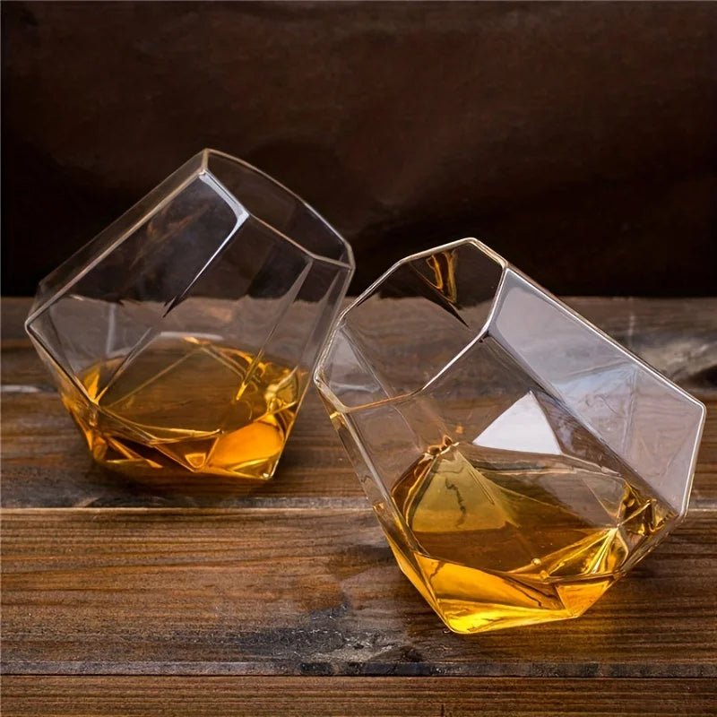 Hom & Ember – Tilted Whisky Glass - Hom & Ember