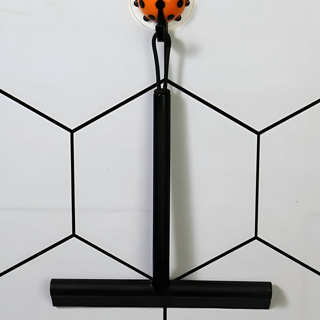 Hom & Ember – Traditional Silicone Shower Squeegee for a Cosy Bathroom Experience - Hom & Ember