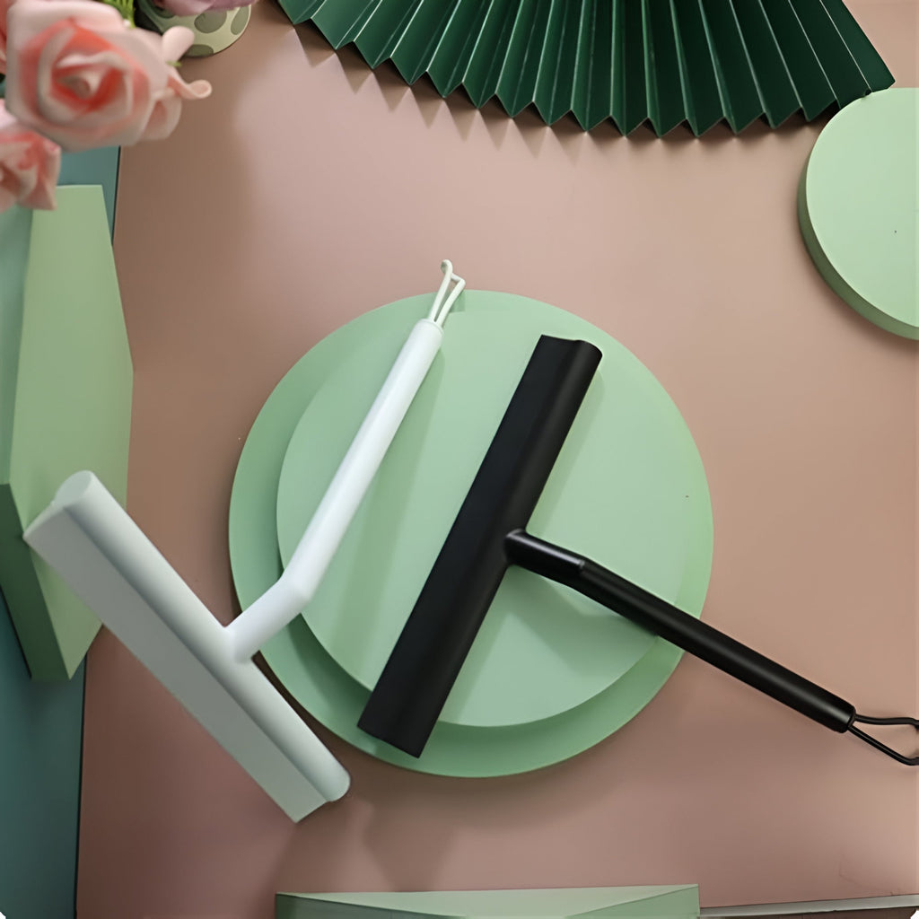 Hom & Ember – Traditional Silicone Shower Squeegee for a Cosy Bathroom Experience - Hom & Ember