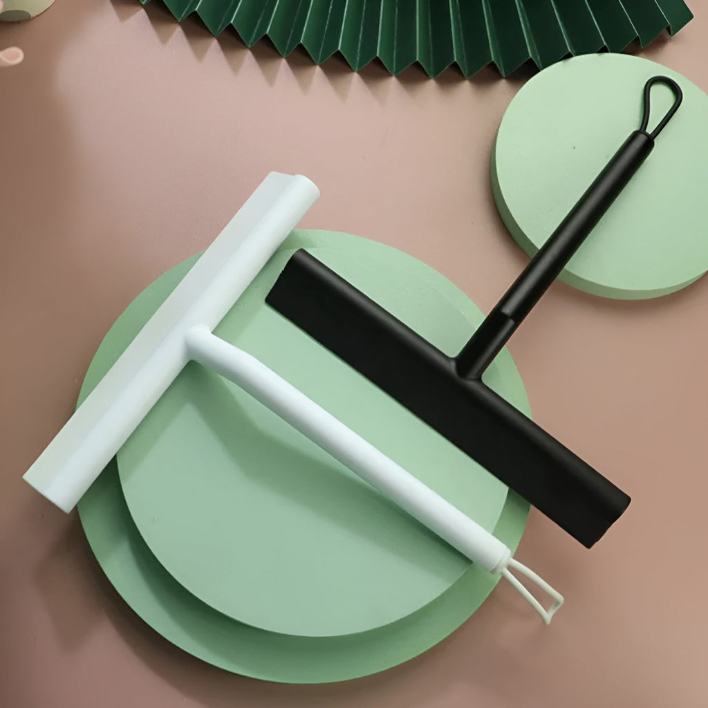 Hom & Ember – Traditional Silicone Shower Squeegee for a Cosy Bathroom Experience - Hom & Ember