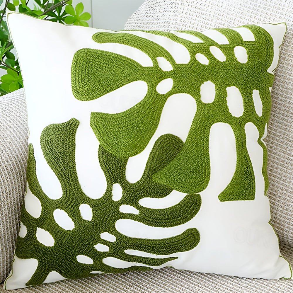 Hom & Ember – Verdant Paradise Cushion Cover for a Lush and Inviting Home - Hom & Ember