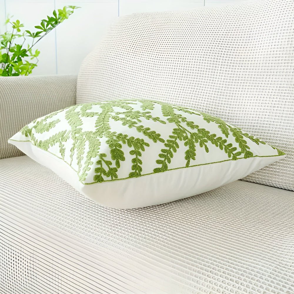 Hom & Ember – Verdant Paradise Cushion Cover for a Lush and Inviting Home - Hom & Ember