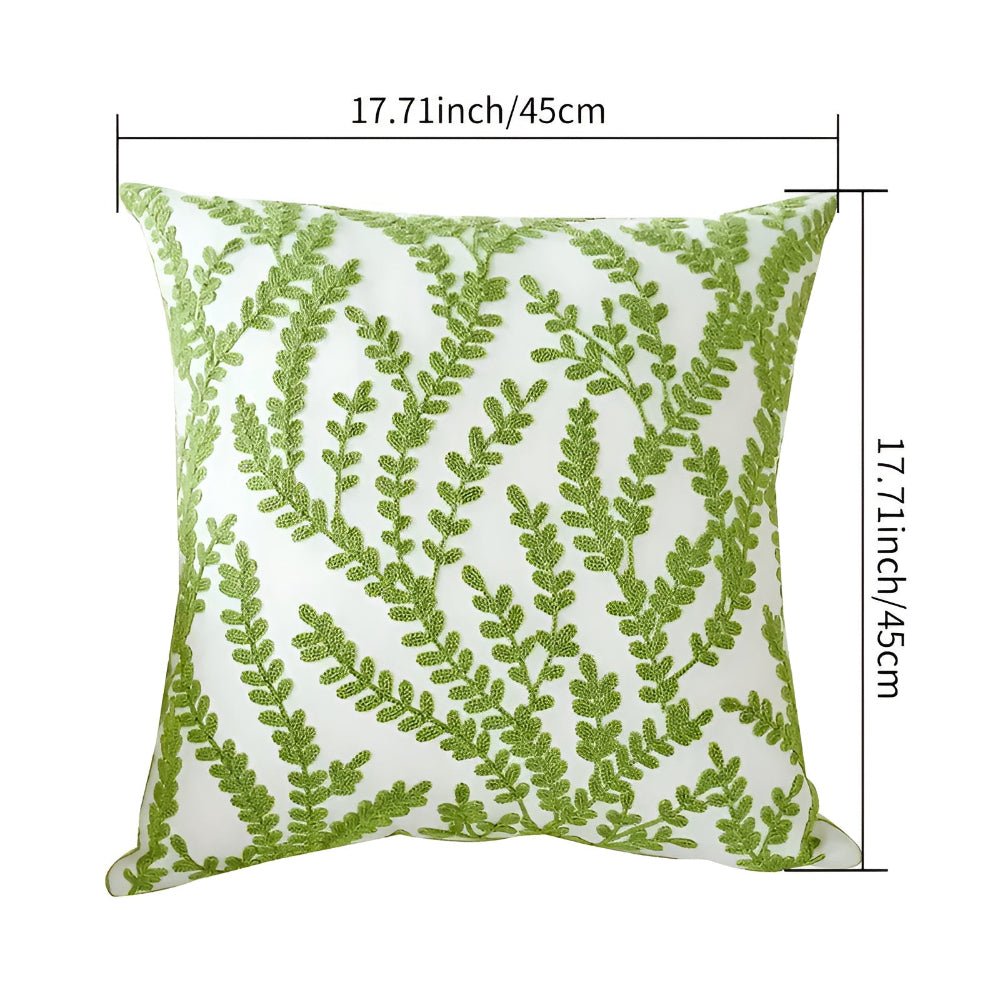 Hom & Ember – Verdant Paradise Cushion Cover for a Lush and Inviting Home - Hom & Ember
