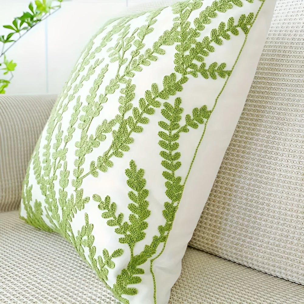 Hom & Ember – Verdant Paradise Cushion Cover for a Lush and Inviting Home - Hom & Ember