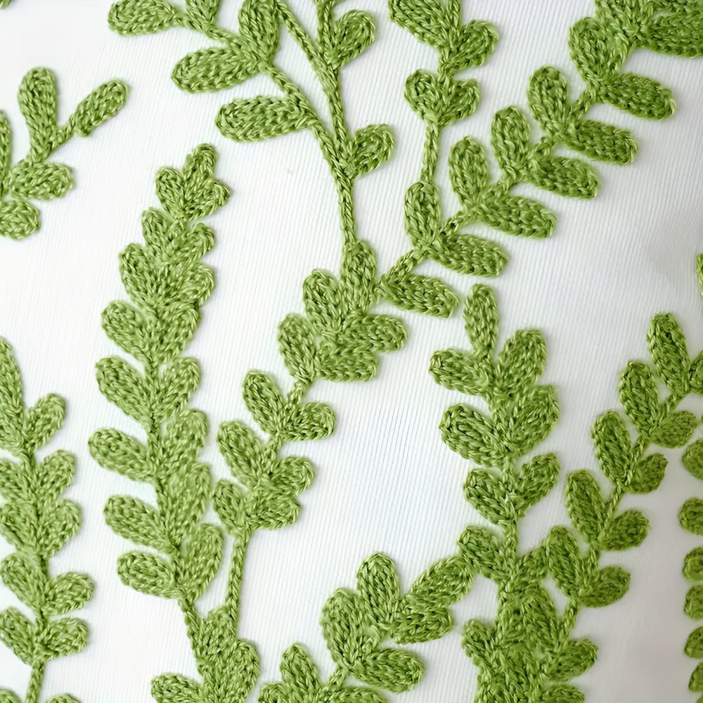 Hom & Ember – Verdant Paradise Cushion Cover for a Lush and Inviting Home - Hom & Ember