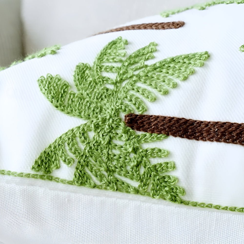 Hom & Ember – Verdant Paradise Cushion Cover for a Lush and Inviting Home - Hom & Ember