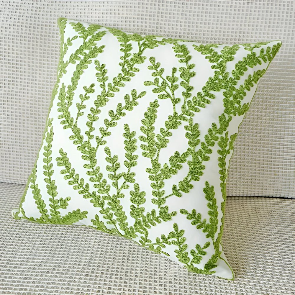 Hom & Ember – Verdant Paradise Cushion Cover for a Lush and Inviting Home - Hom & Ember