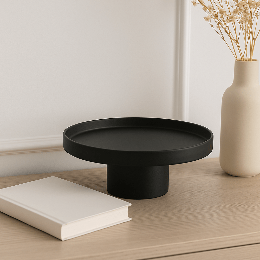 Hom & Ember – Versatile Round Acrylic Tray - Hom & Ember