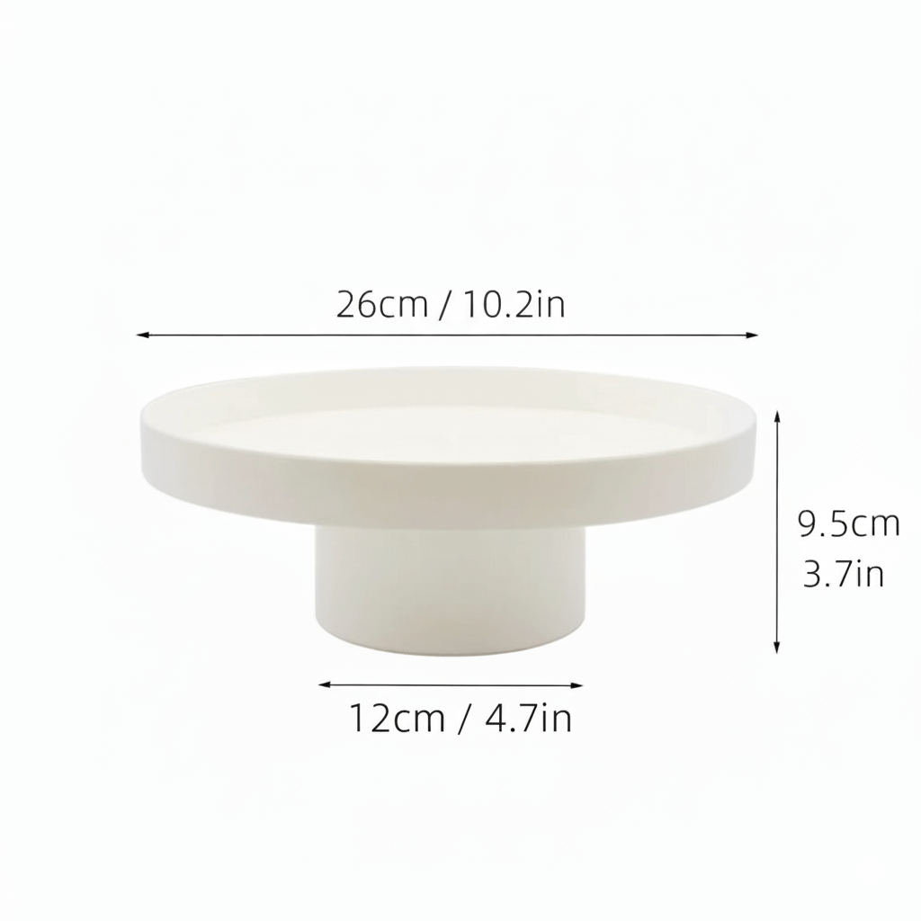 Hom & Ember – Versatile Round Acrylic Tray - Hom & Ember