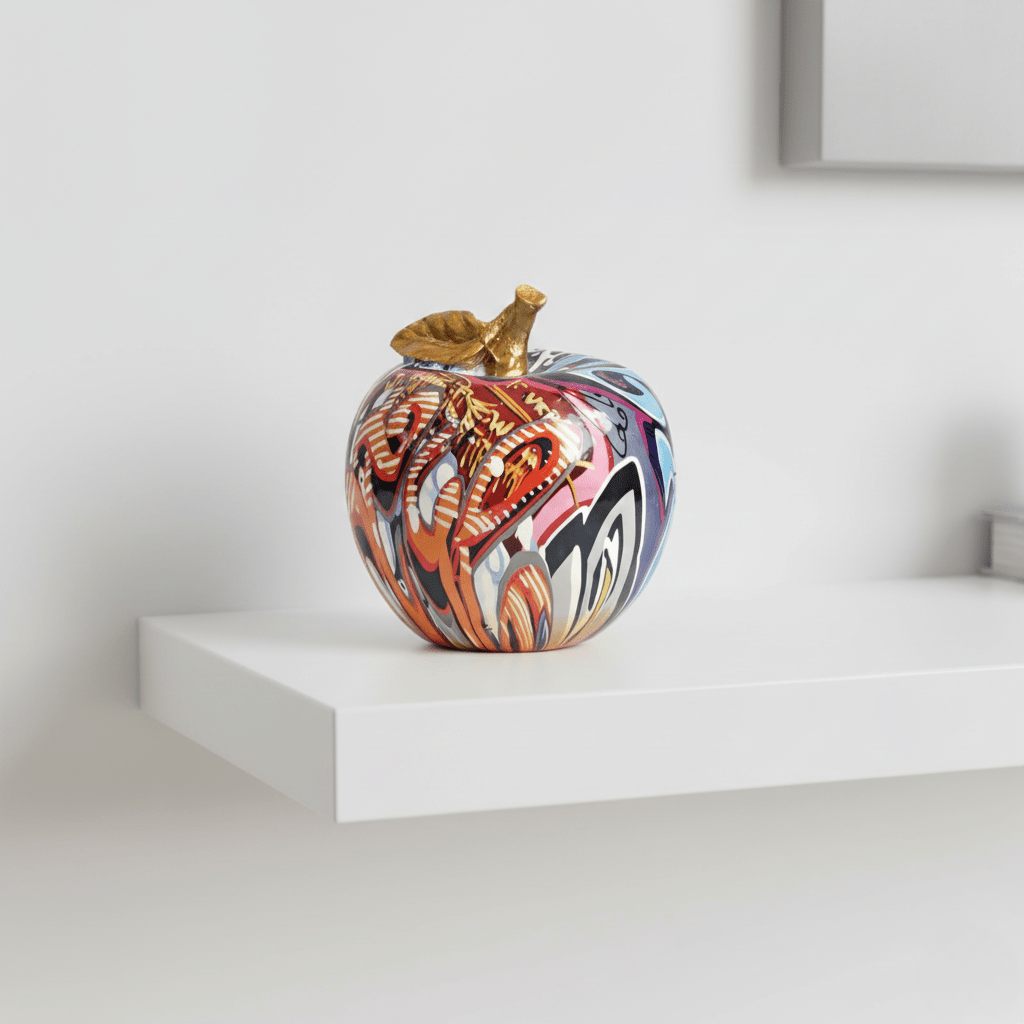 Hom & Ember – Vibrant Resin Apple Sculptures for Elegant Décor with Cheerful Sophistication - Hom & Ember