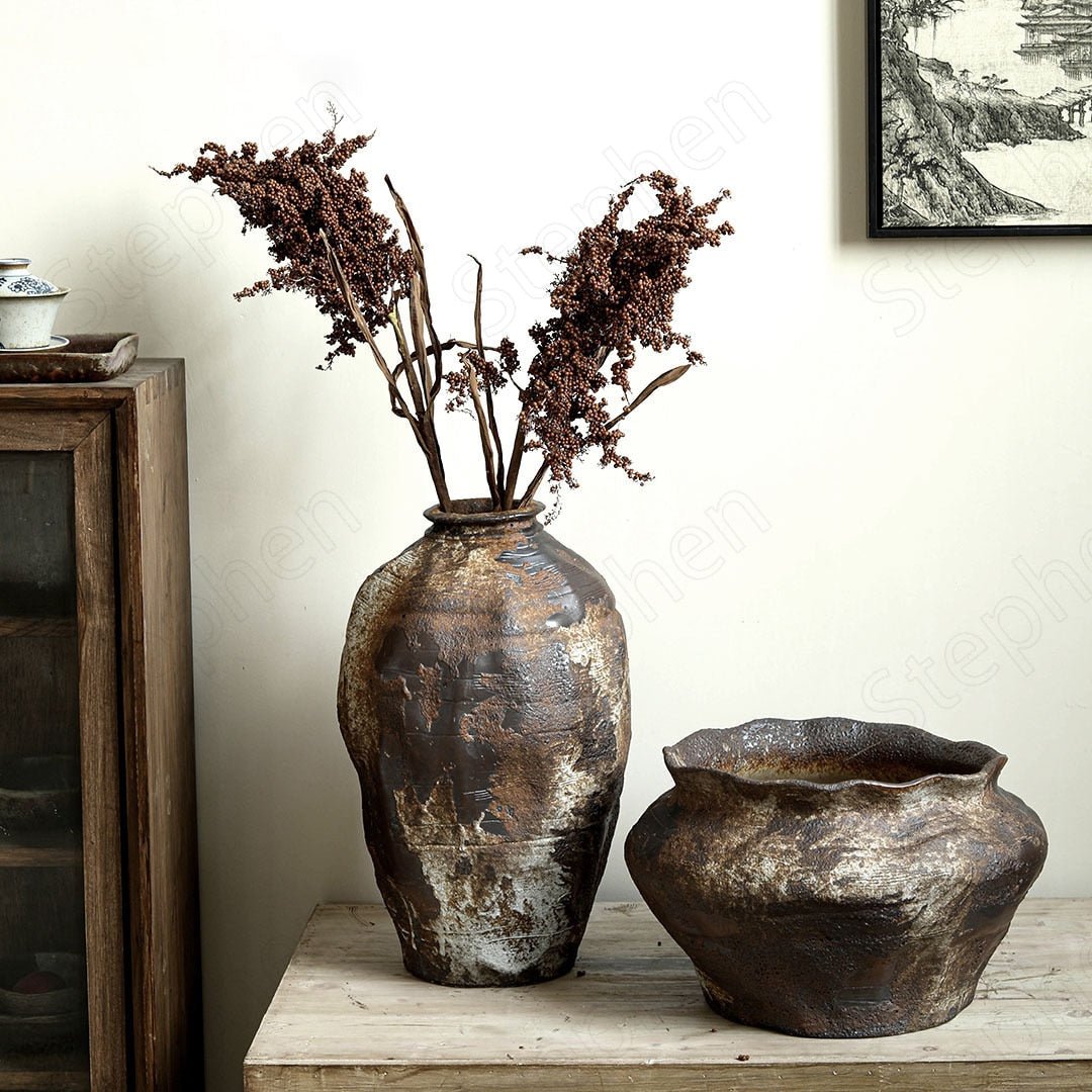 Hom & Ember – Vintage Ceramic Vase - Hom & Ember