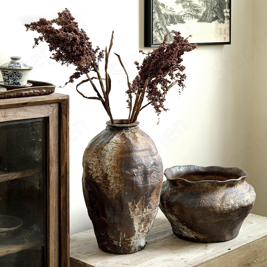 Hom & Ember – Vintage Ceramic Vase - Hom & Ember