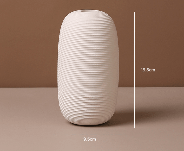 Hom & Ember – Wabi-Sabi Ceramic Vase - Hom & Ember