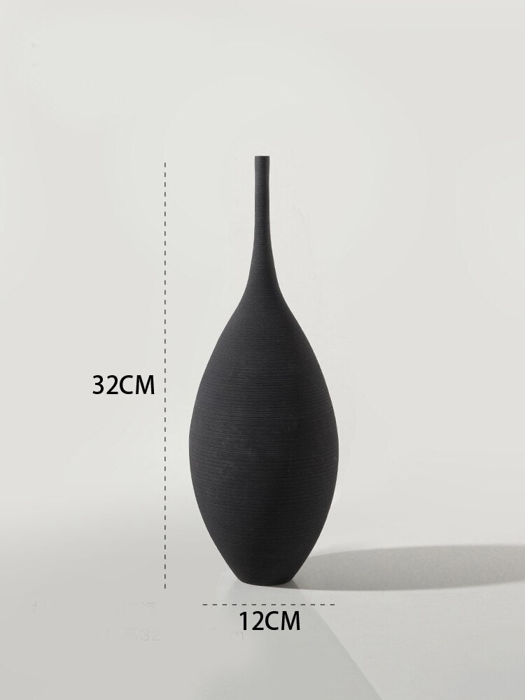 Hom & Ember – Wabi - Sabi Ceramic Vase - Hom & Ember
