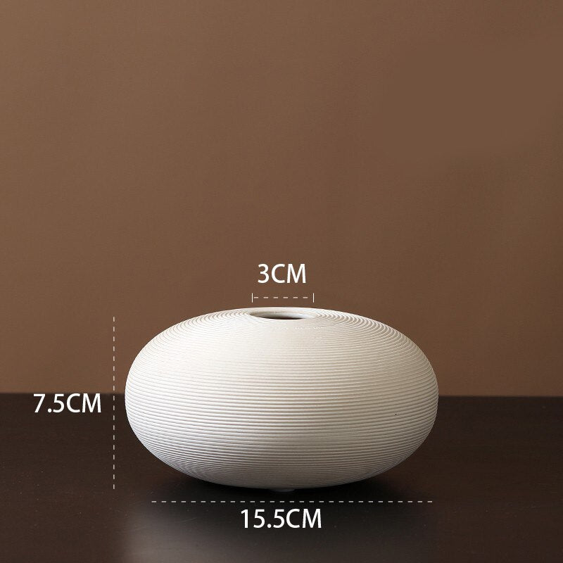 Hom & Ember – Wabi - Sabi Ceramic Vase - Hom & Ember