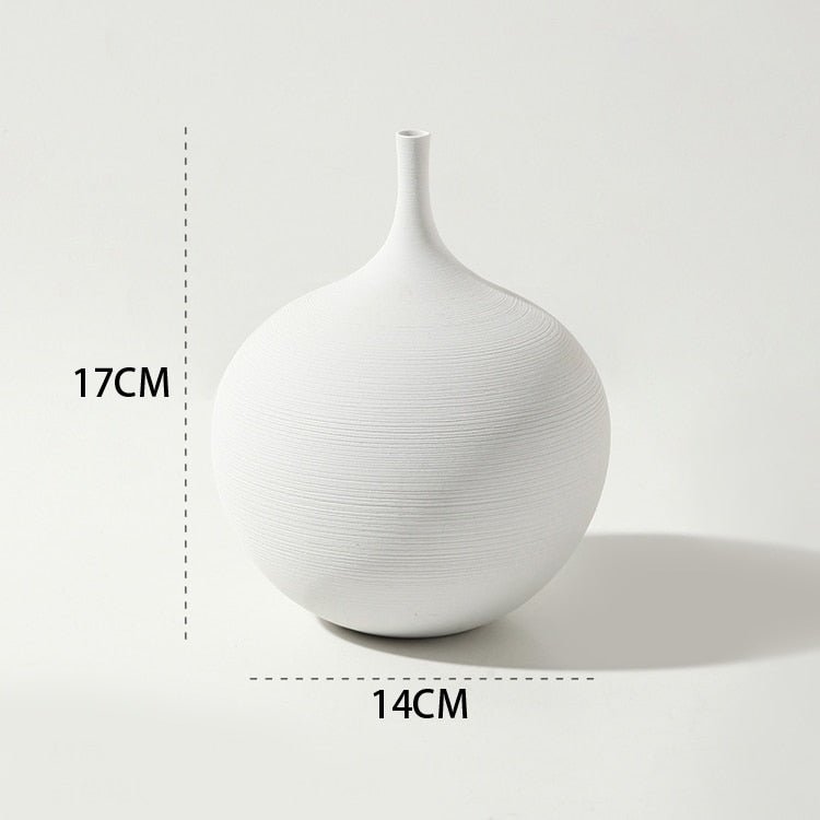 Hom & Ember – Wabi - Sabi Ceramic Vase - Hom & Ember