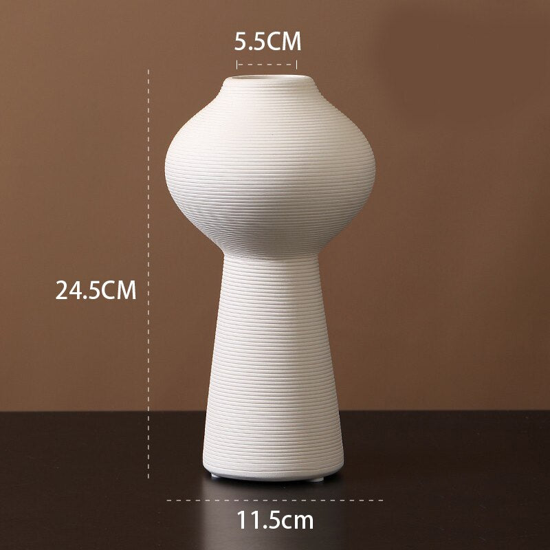 Hom & Ember – Wabi - Sabi Ceramic Vase - Hom & Ember