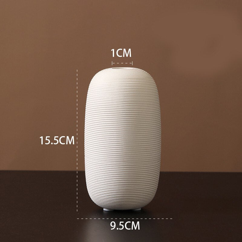 Hom & Ember – Wabi - Sabi Ceramic Vase - Hom & Ember