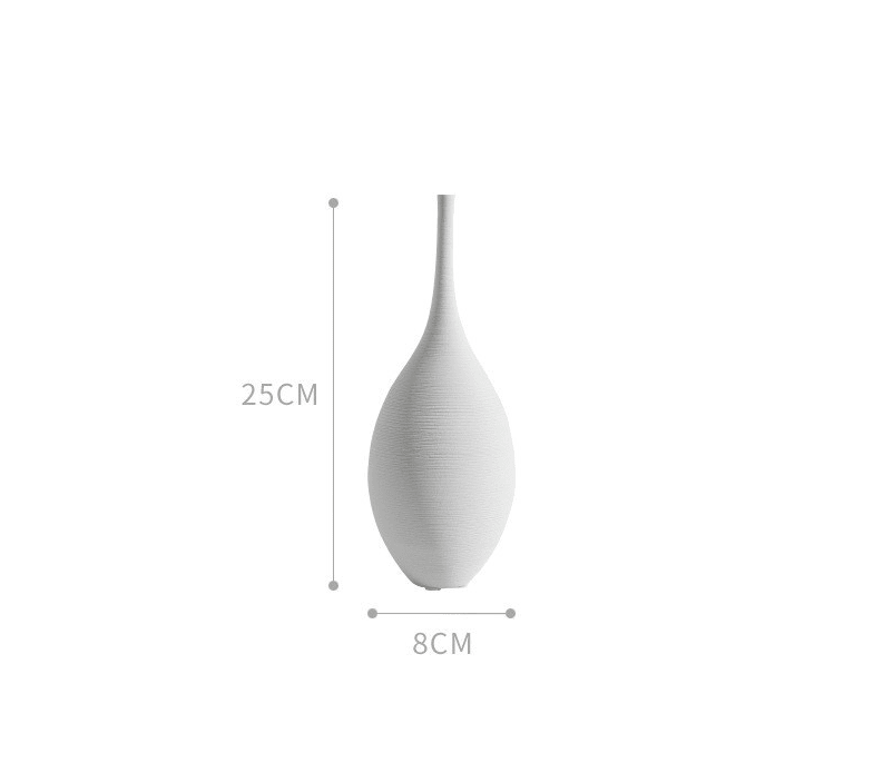Hom & Ember – Wabi-Sabi Ceramic Vase - Hom & Ember