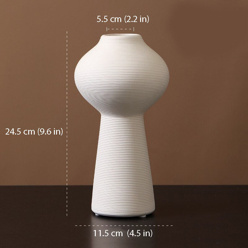 Hom & Ember – Wabi - Sabi Ceramic Vase - Hom & Ember