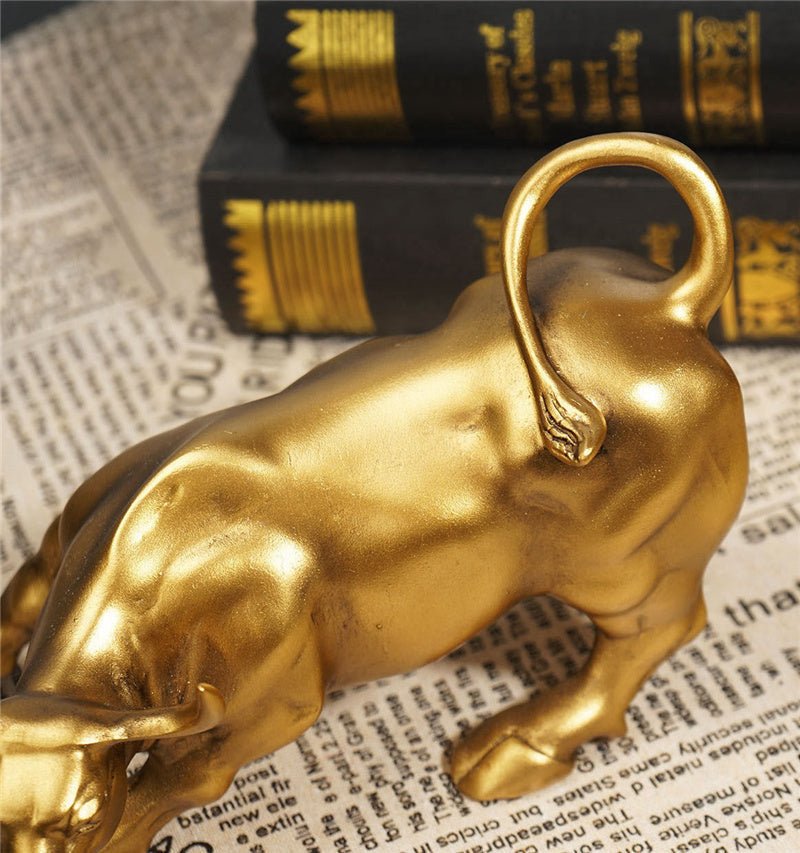 Hom & Ember – Wall Street Bull Sculpture for a Sophisticated Touch - Hom & Ember