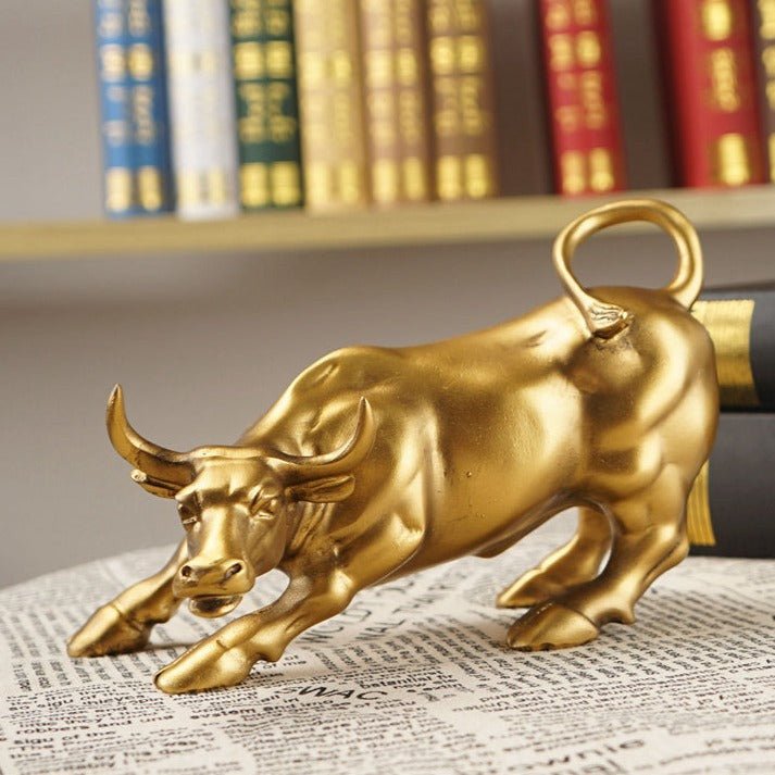 Hom & Ember – Wall Street Bull Sculpture for a Sophisticated Touch - Hom & Ember