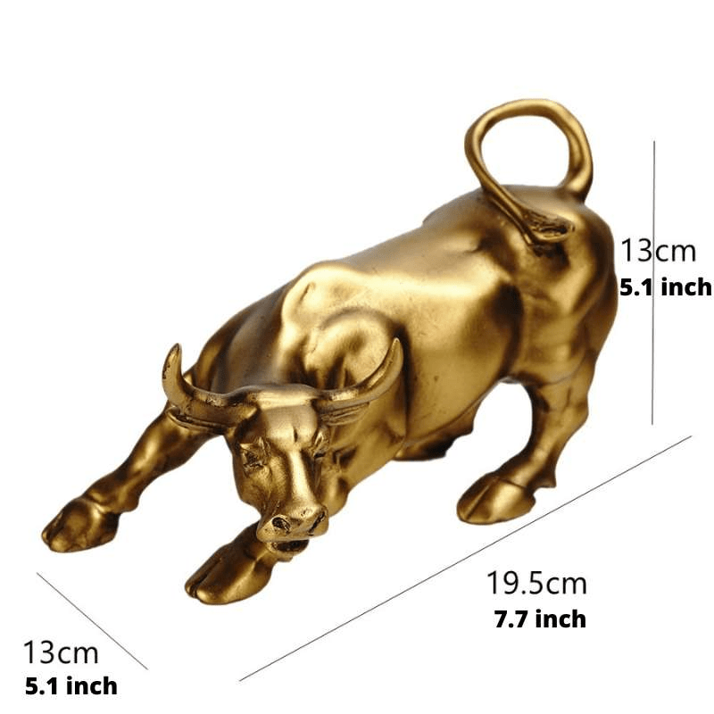 Hom & Ember – Wall Street Bull Sculpture for a Sophisticated Touch - Hom & Ember