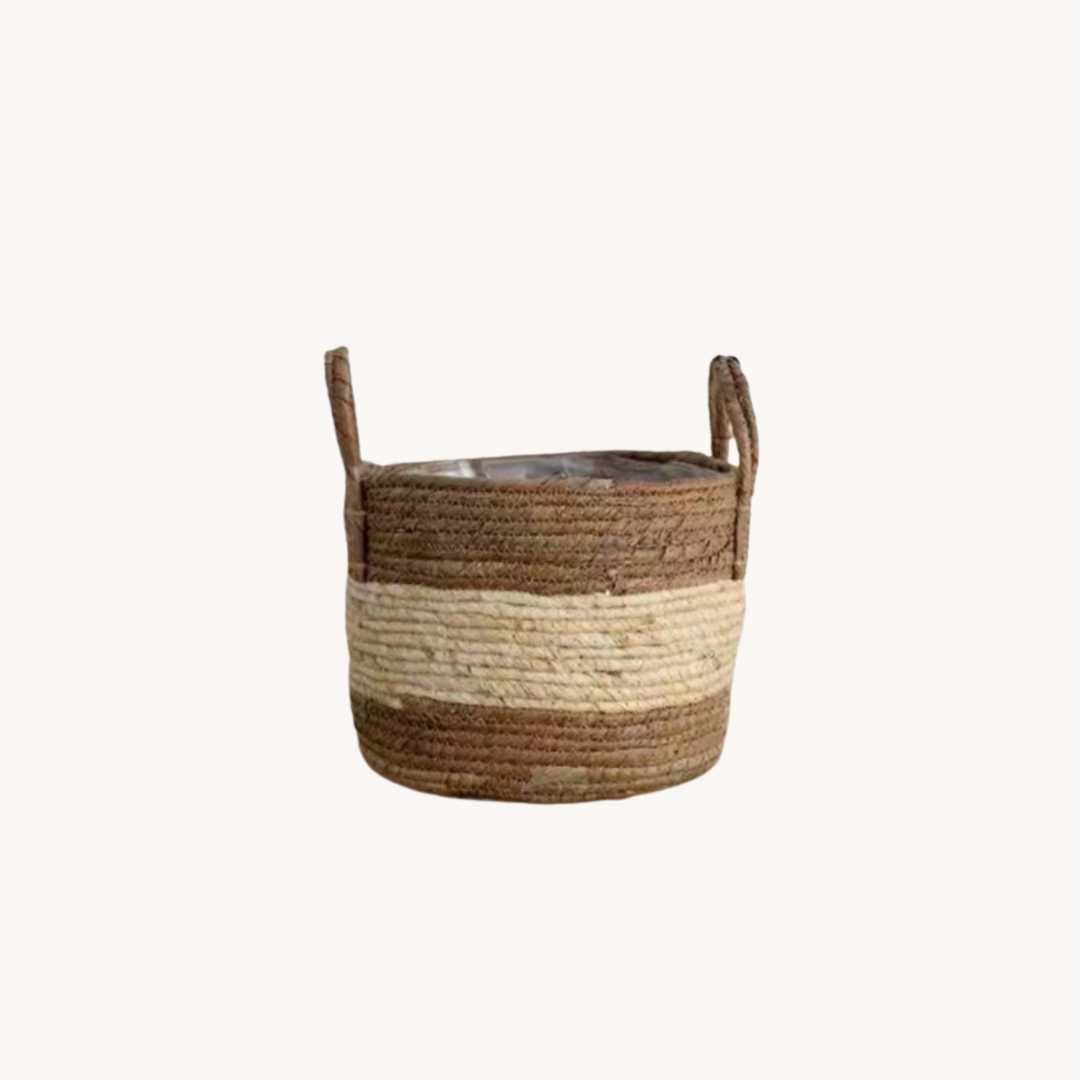 Hom & Ember – Wicker Planter Basket - Hom & Ember