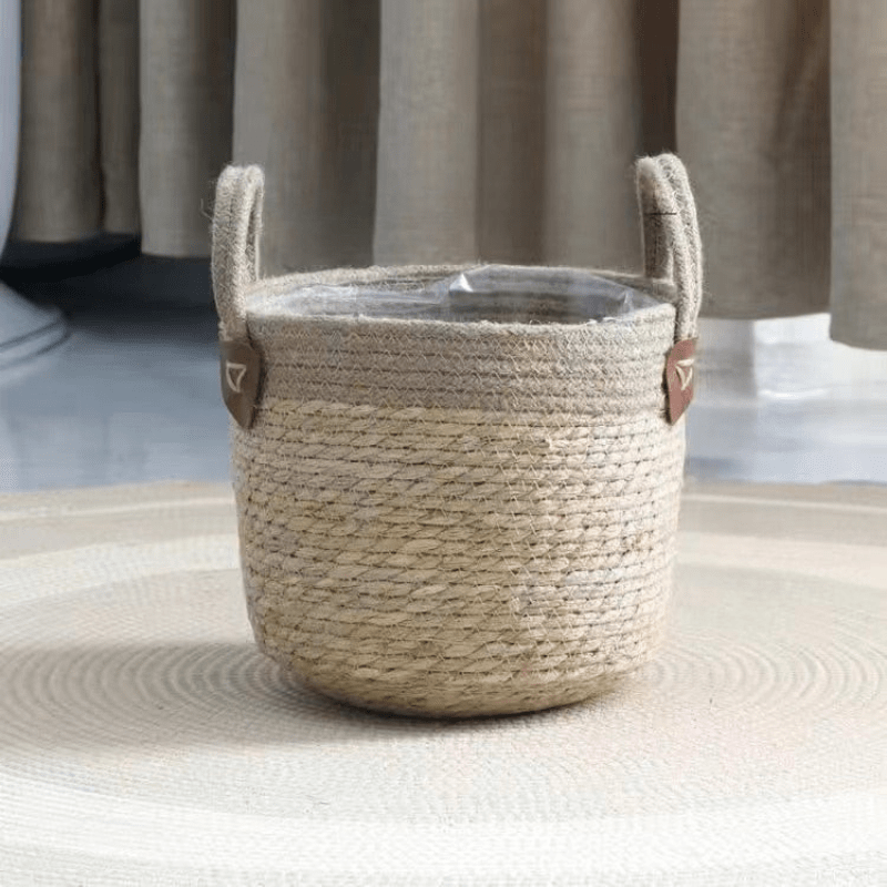 Hom & Ember – Wicker Planter Basket - Hom & Ember
