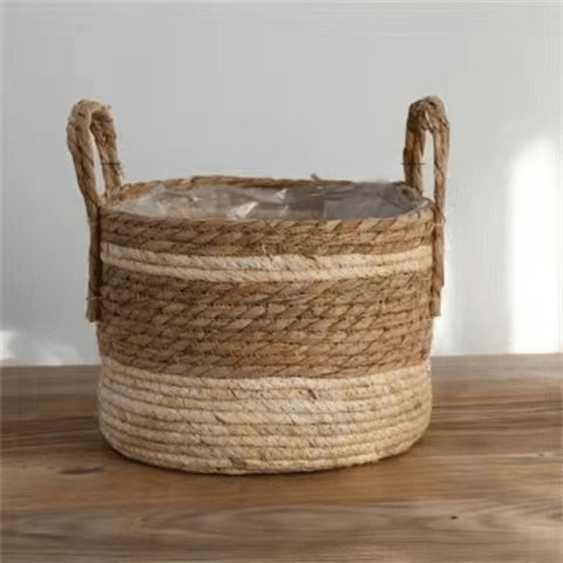 Hom & Ember – Wicker Planter Basket - Hom & Ember