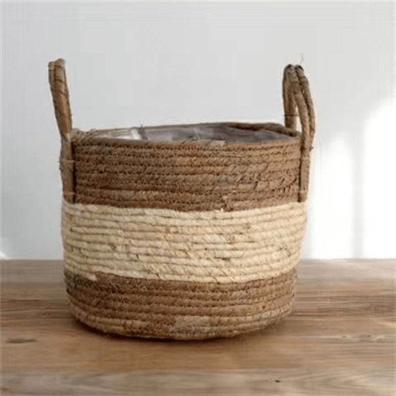 Hom & Ember – Wicker Planter Basket - Hom & Ember