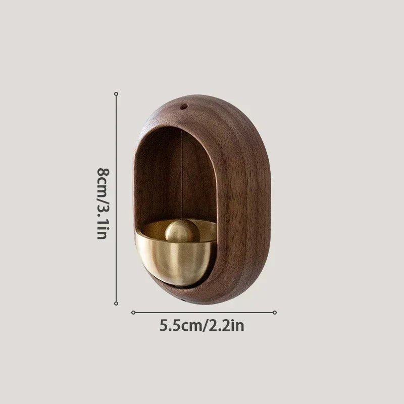 Hom & Ember – Wooden Door Chime for a Warm Welcome - Hom & Ember