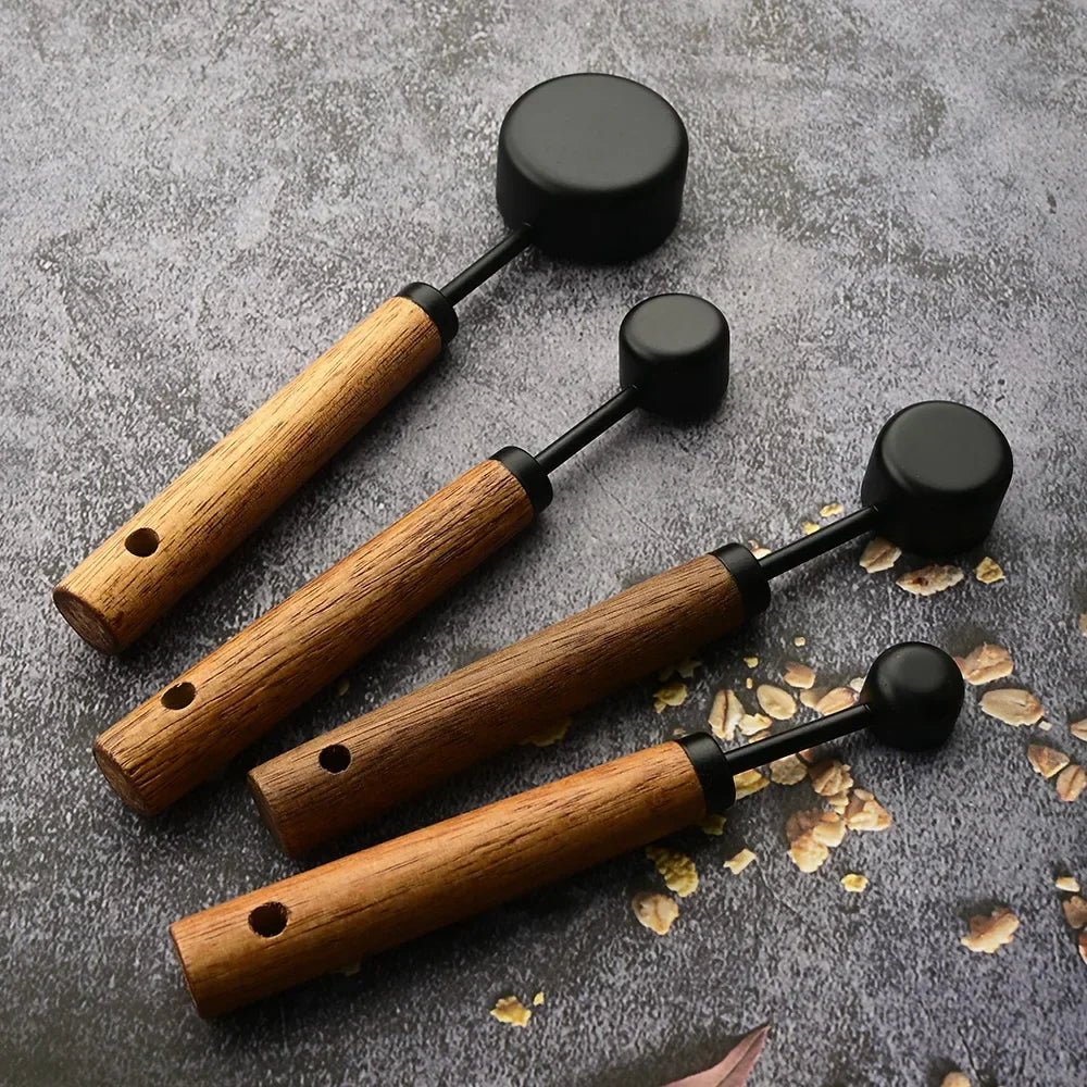 Hom & Ember – Wooden Measuring Cup Set for Perfect Portions - Hom & Ember
