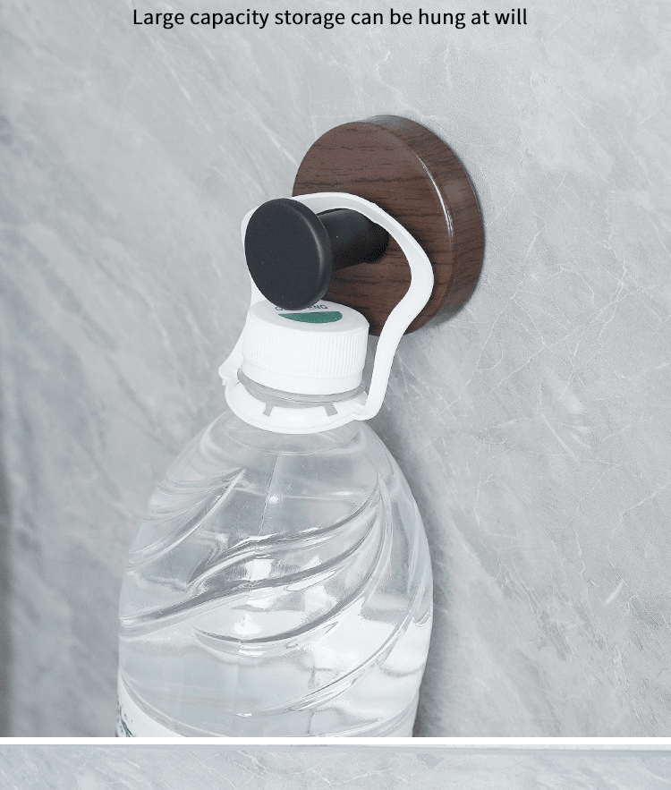 Suction Cup Wall Hooks Set of 2 No Drill Removable Bathroom Towel and Robe Holder for Smooth Surfaces - Hom & Ember